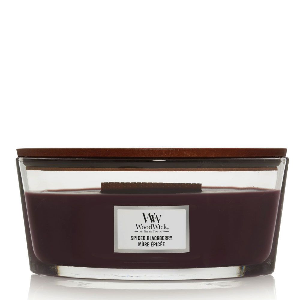 WOODWICK SPICED BLACKBERRY ELLIPSE CANDLE