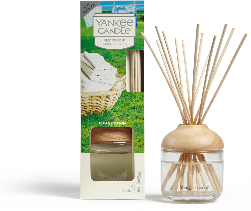 YANKEE CANDLE CLEAN COTTON REED DIFFUSER 120ML
