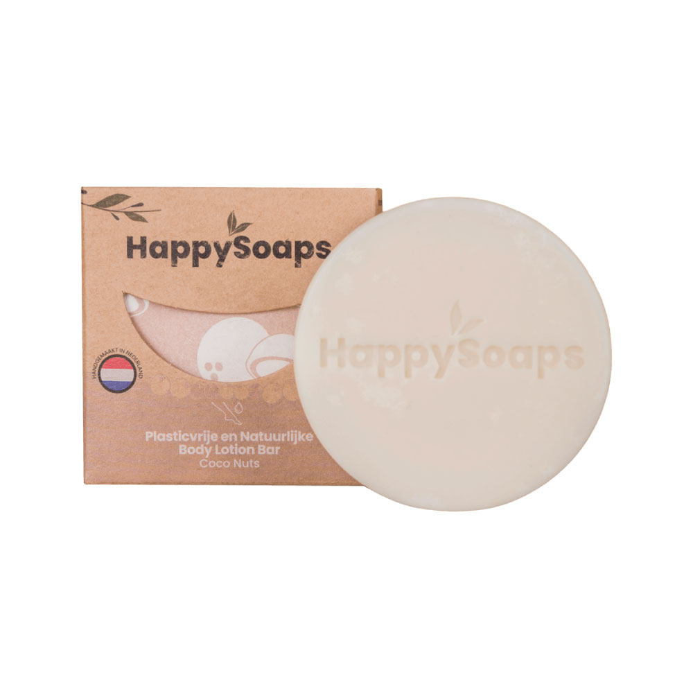 HAPPY SOAPS BODY LOTION BAR COCO NUTS 65 GRAM