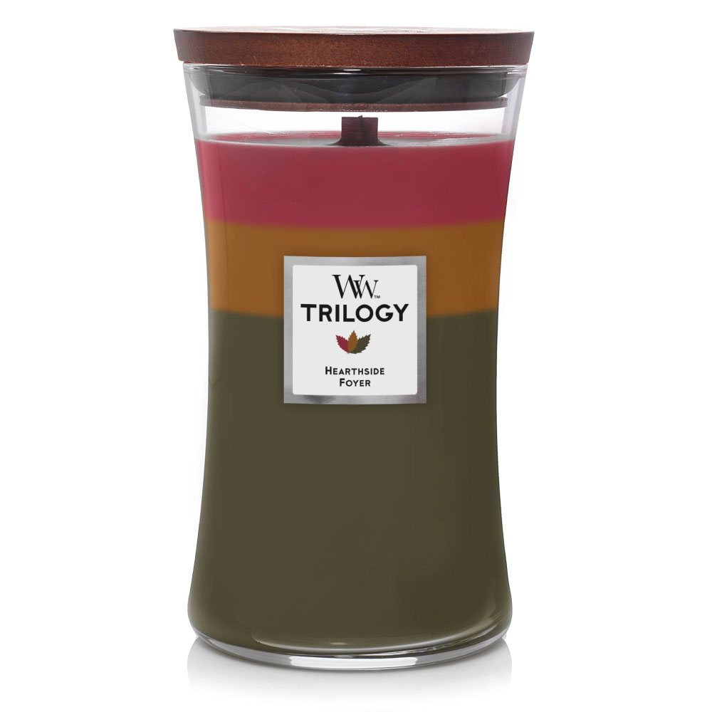 WOODWICK HEARTHSIDE LARGE CANDLE TRILOGY