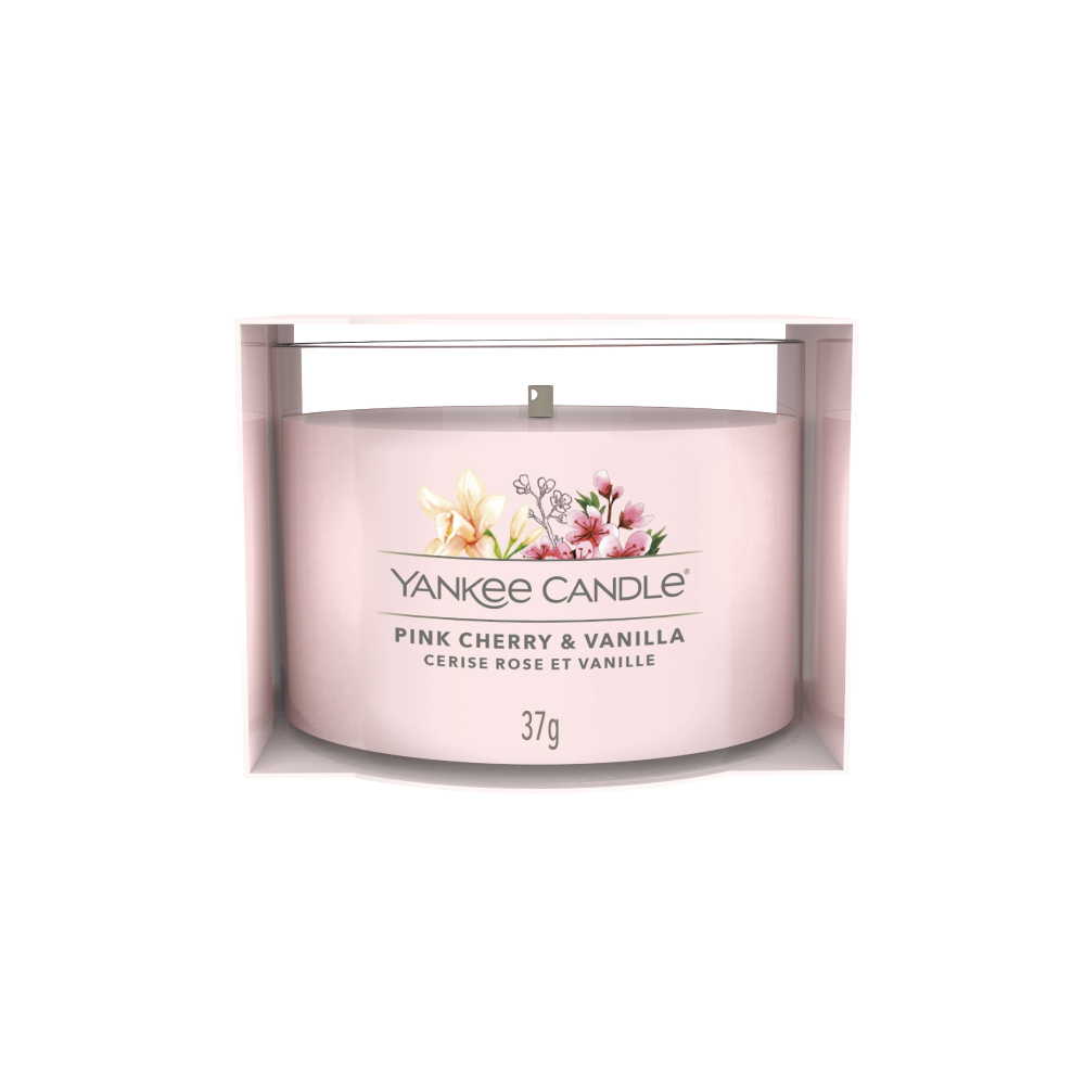 YANKEE CANDLE PINK CHERRY & VANILLA MINI CANDLE 1-PACK