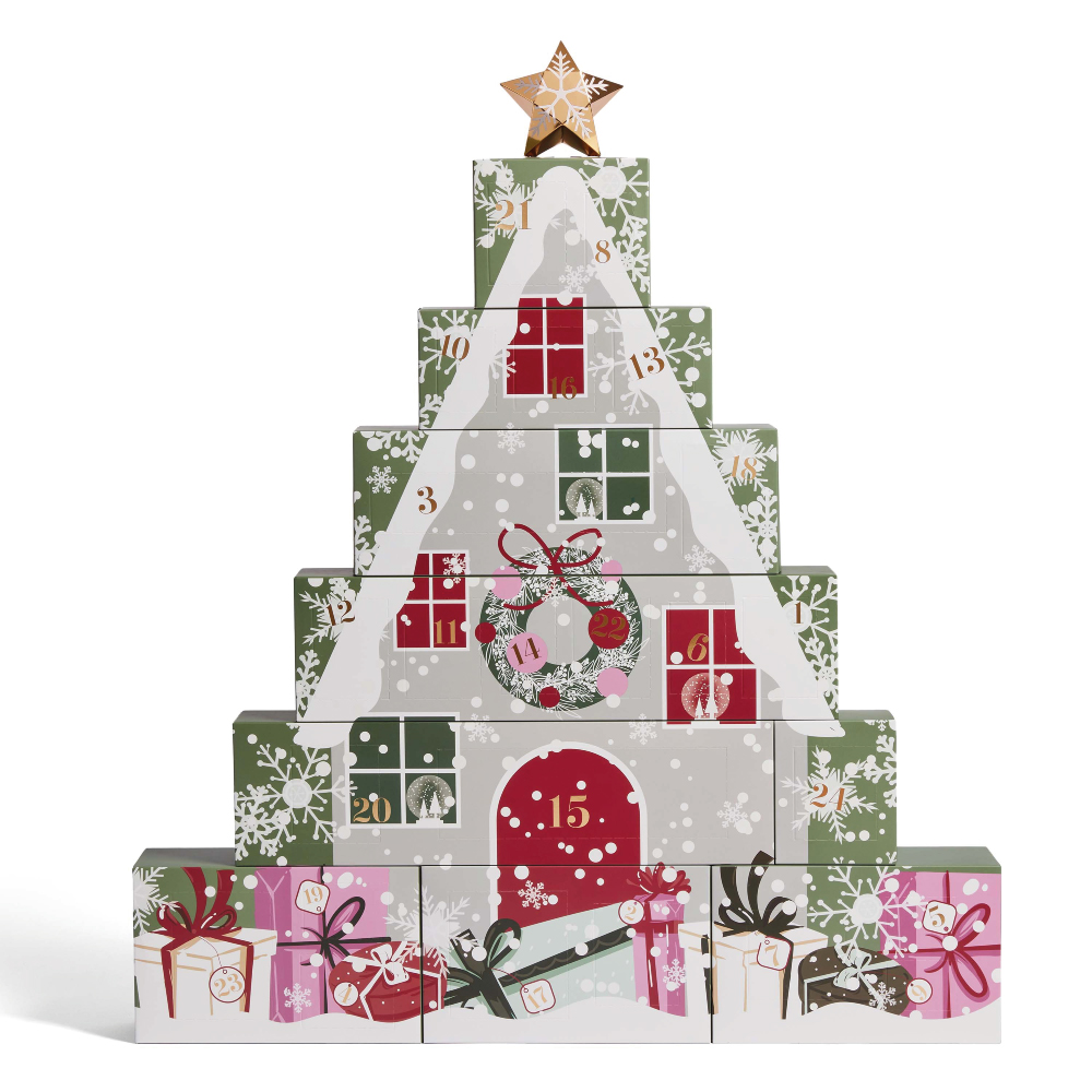 YANKEE CANDLE COUNTDOWN TO CHRISTMAS ADVENT TOWER 2022