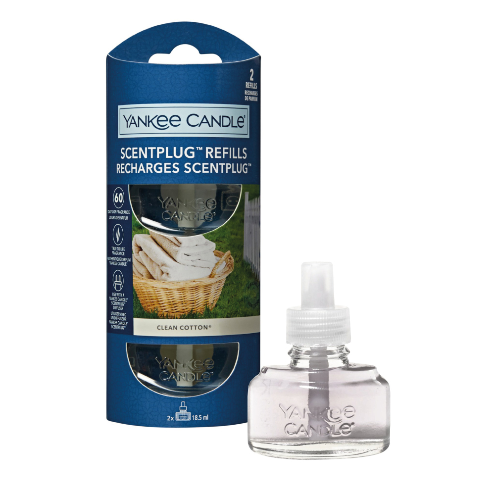 YANKEE CANDLE CLEAN COTTON SCENTPLUG REFILL