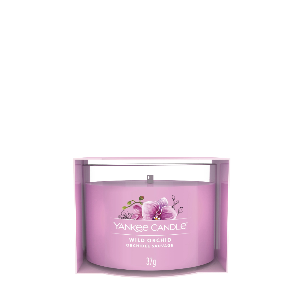 YANKEE CANDLE WILD ORCHID SIGNATURE FILLED VOTIVE 1-PACK