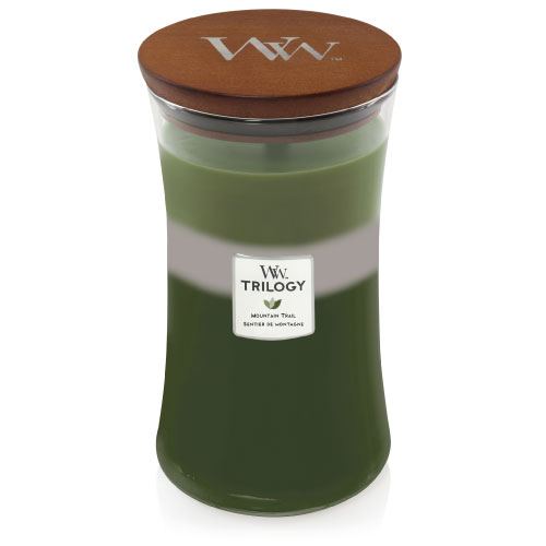 WOODWICK TRILOGY MOUNTAIN TRAIL LARGE CANDLE