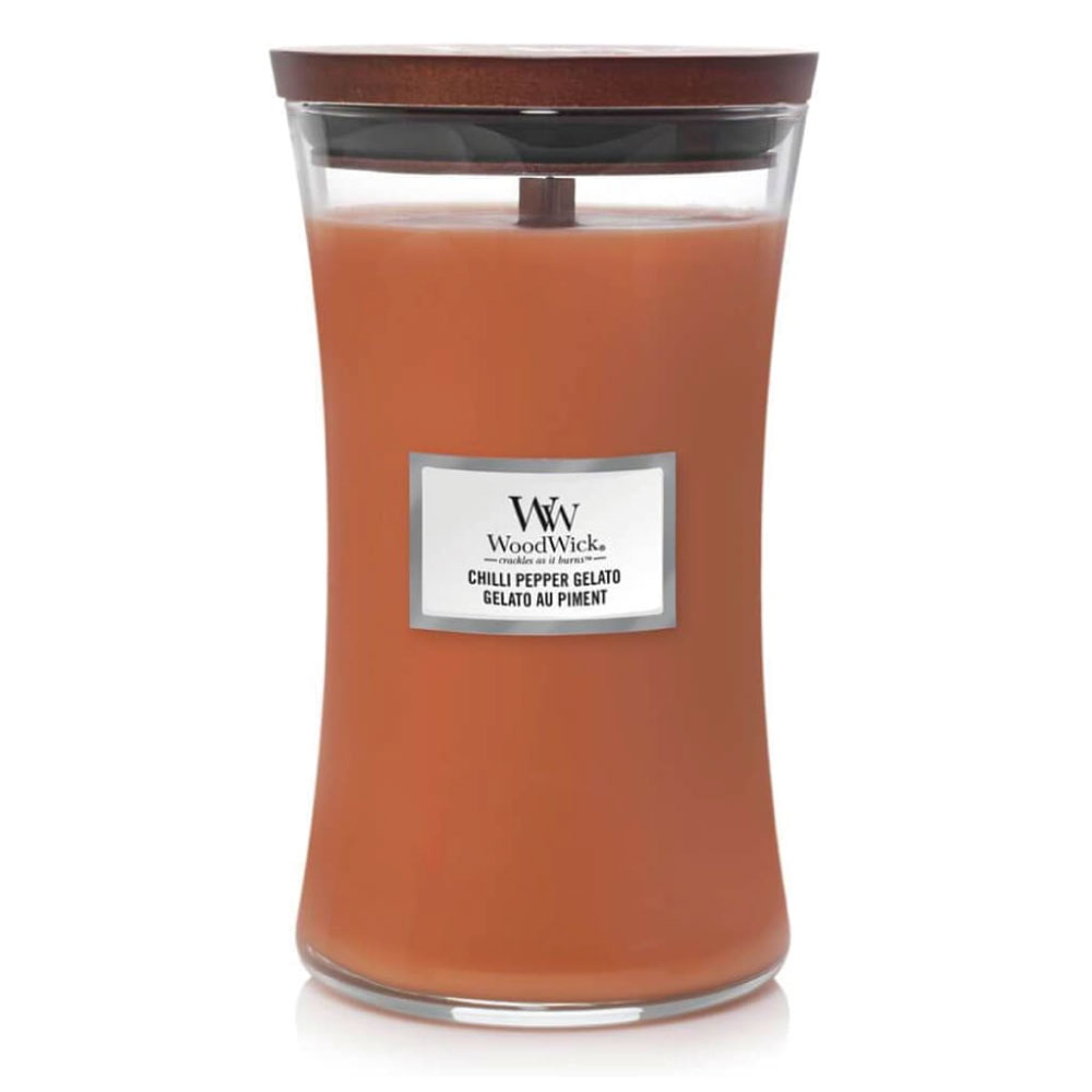 WOODWICK CHILLI PEPPER GELATO LARGE CANDLE