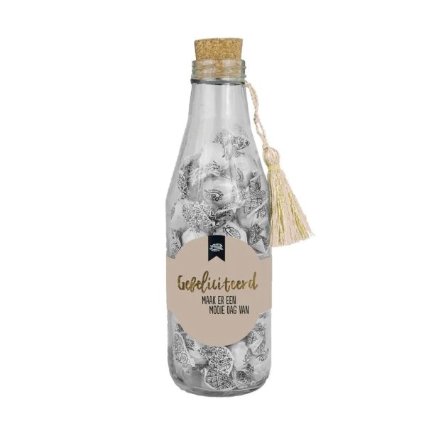 100% LEUK - MOMENTEN FLES - GEFELICITEERD