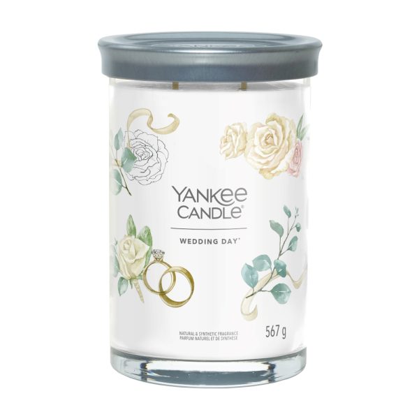 YANKEE CANDLE WEDDING DAY SIGNATURE 2-WICK LARGE TUMBLER