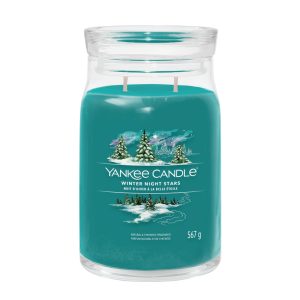 YANKEE CANDLE WINTER NIGHT STARS SIGNATURE 2-WICK LARGE JAR