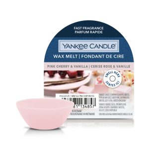 YANKEE CANDLE PINK CHERRY & VANILLA WAX MELT