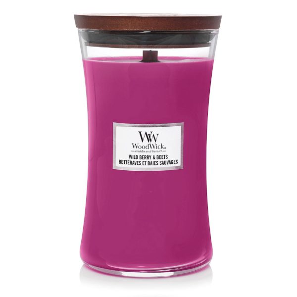 WOODWICK WILD BERRY & BEETS LARGE CANDLE