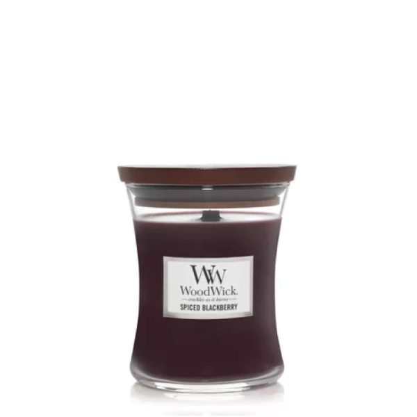 WOODWICK SPICED BLACKBERRY MINI CANDLE