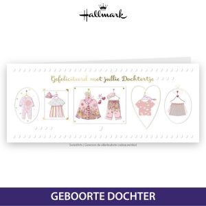 HALLMARK WENSKAART TURNOWSKY 02 - GEBOORTE DOCHTER