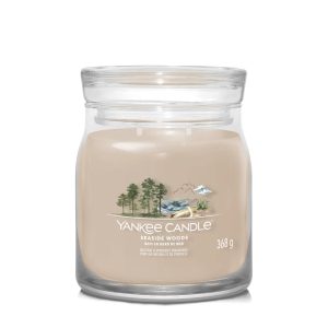 YANKEE CANDLE SEASIDE WOODS SIGNATURE 2-WICK MEDIUM JAR