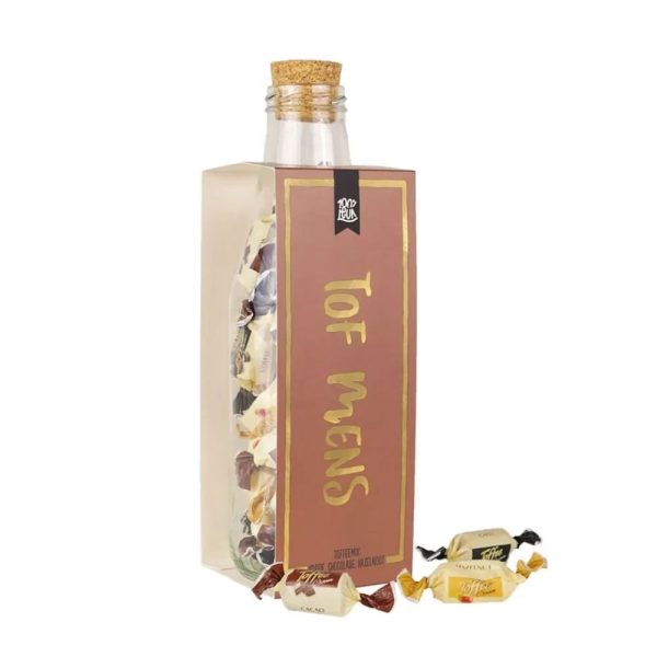 100% LEUK - MOMENTEN FLES MET TOFFEES - TOF MENS