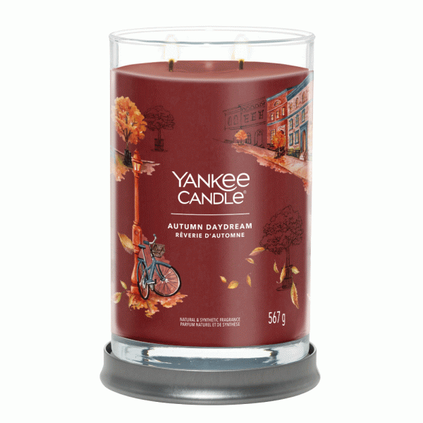 YANKEE CANDLE AUTUMN DAYDREAM SIGNATURE 2-WICK LARGE TUMBLER