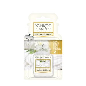 YANKEE CANDLE FLUFFY TOWELS CAR JAR ULTIMATE