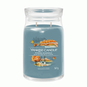 YANKEE CANDLE EVENING RIVERWALK SIGNATURE 2-WICK LARGE JAR