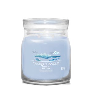 YANKEE CANDLE OCEAN AIR SIGNATURE 2-WICK MEDIUM JAR