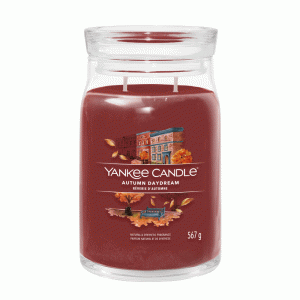 YANKEE CANDLE AUTUMN DAYDREAM SIGNATURE 2-WICK LARGE JAR