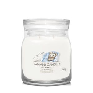 YANKEE CANDLE SOFT BLANKET SIGNATURE 2-WICK MEDIUM JAR