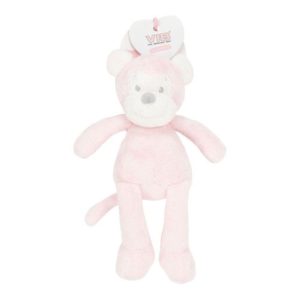 VIB PLUCHE KNUFFEL ROZE AAP