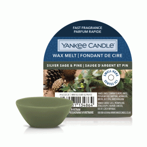 YANKEE CANDLE SILVER SAGE & PINE WAX MELT