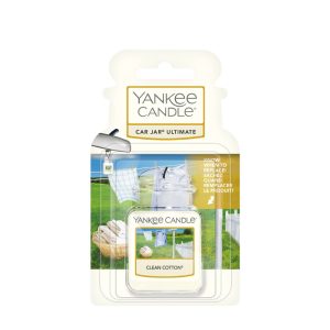 YANKEE CANDLE CLEAN COTTON CAR JAR ULTIMATE