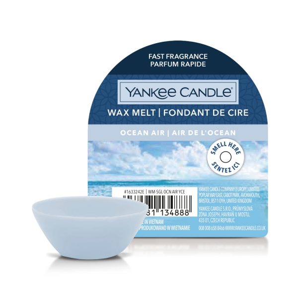 YANKEE CANDLE OCEAN AIR WAX MELT