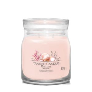 YANKEE CANDLE PINK SANDS SIGNATURE 2-WICK MEDIUM JAR