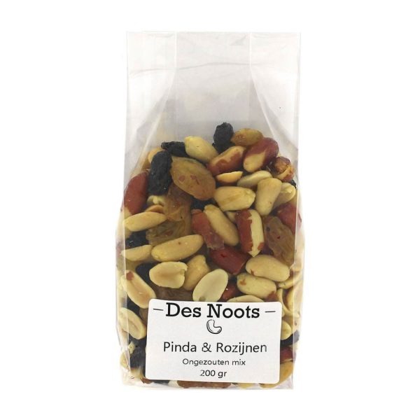 DES NOOTS - PINDA'S & ROZIJNEN - 200 GR