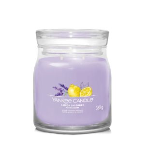 YANKEE CANDLE LEMON LAVENDER SIGNATURE 2-WICK MEDIUM JAR