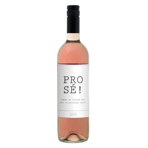 FLESSENWERK - FLES WIJN - PROSE! - ROSE 750 ML