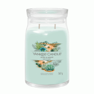 YANKEE CANDLE ALOE & AGAVE SIGNATURE 2-WICK LARGE JAR