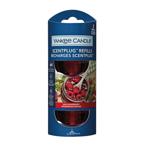 YANKEE CANDLE RED RASPBERRY SCENTPLUG ELECTRIC REFILL