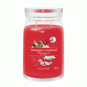 YANKEE CANDLE CHRISTMAS EVE SIGNATURE 2-WICK LARGE JAR