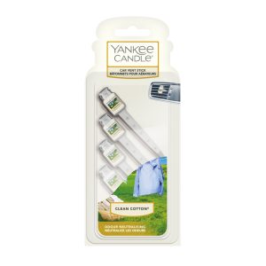 YANKEE CANDLE CLEAN COTTON CAR VENT STICKS