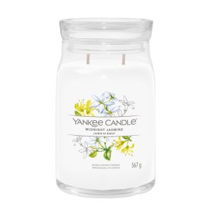 YANKEE CANDLE MIDNIGHT JASMINE SIGNATURE 2-WICK LARGE JAR