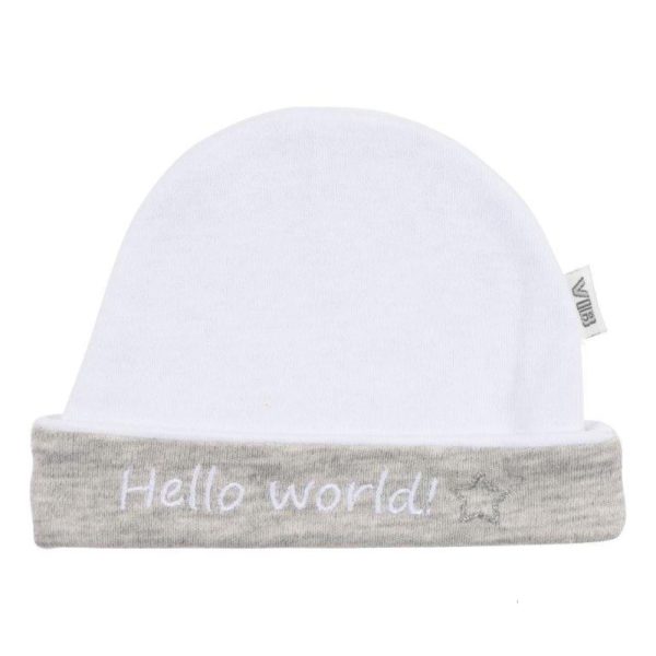 VIB MUTSJE WIT-GRIJS HELLO WORLD