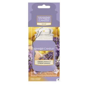 YANKEE CANDLE LEMON LAVENDER CAR JAR