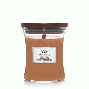 WOODWICK SANTAL MYRRH MEDIUM CANDLE