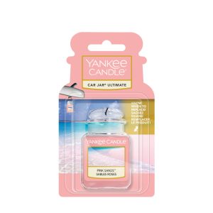 YANKEE CANDLE PINK SANDS CAR JAR ULTIMATE