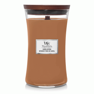 WOODWICK SANTAL MYRRH LARGE CANDLE