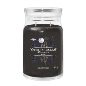 YANKEE CANDLE MIDSUMMERS NIGHT SIGNATURE 2-WICK LARGE JAR