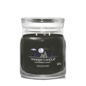 YANKEE CANDLE MIDSUMMERS NIGHT SIGNATURE 2-WICK MEDIUM JAR