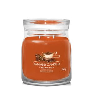 YANKEE CANDLE CINNAMON STICK SIGNATURE 2-WICK MEDIUM JAR