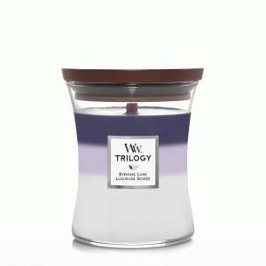 WOODWICK EVENING LUXE MEDIUM CANDLE TRILOGY