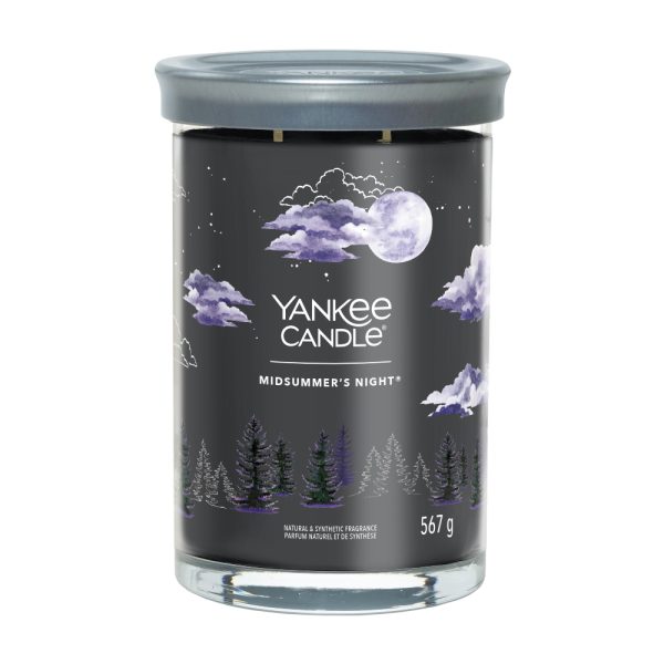 YANKEE CANDLE MIDSUMMERS NIGHT SIGNATURE 2-WICK LARGE TUMBLER