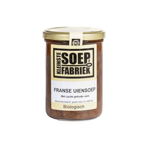KLEINSTE SOEP FABRIEK - FRANSE UIENSOEP - 400 ML