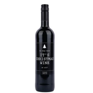 FLESSENWERK - FLES WIJN - DO THEY KNOW ITS CHRISTMAS WINE AT ALL - CABERNET SAUVIGNON 750 ML